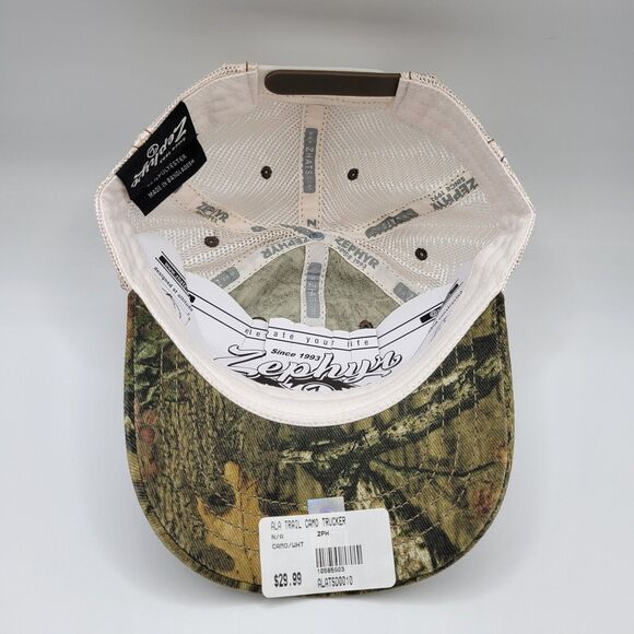 Alabama Crimson Tide Mens Womens Trucker Hat Zephyr Mesh Back Camo Snapback SEC - Picture 6 of 10